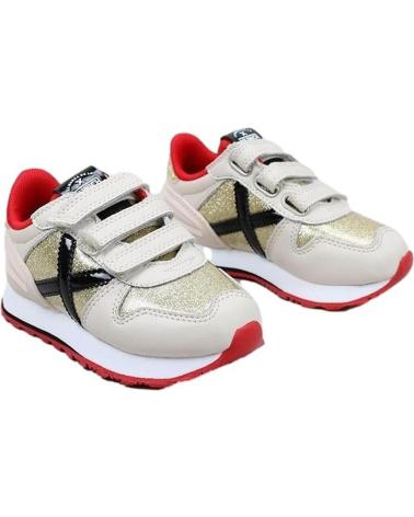 Deportivas de Niña y Niño MUNICH MINI MASSANA VCO 454 BEIGE