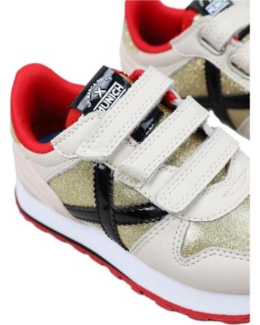 Deportivas de Niña y Niño MUNICH MINI MASSANA VCO 454 BEIGE