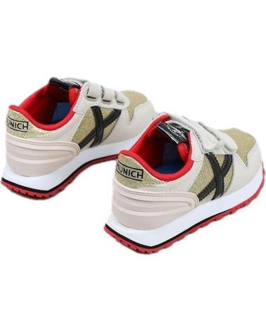 Deportivas de Niña y Niño MUNICH MINI MASSANA VCO 454 BEIGE