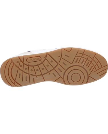 Zapatillas deporte de Hombre LACOSTE 40SMA0048 T-CLIP 407 WHT-NVY-RED