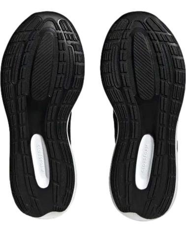 ADIDAS RUNFALCON 3 0 EL K VELCRO JUNIOR - 28 NEGRO-BLANCO