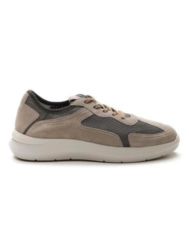 Man Trainers STONEFLY SEVEN SEASON 8 VELOUR-TEXTILE 219022 MARRN GRIS