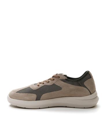 Sneaker für Herren STONEFLY SEVEN SEASON 8 VELOUR-TEXTILE 219022 MARRN GRIS