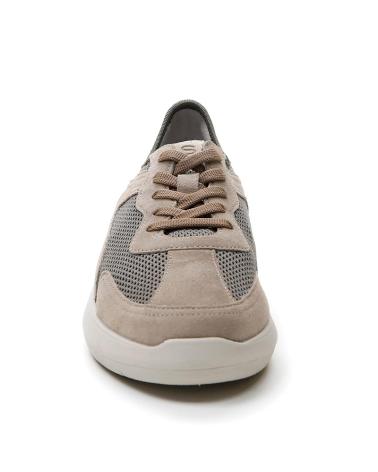 Sneaker für Herren STONEFLY SEVEN SEASON 8 VELOUR-TEXTILE 219022 MARRN GRIS