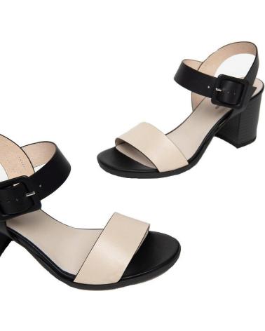 Sandalen für Damen NERO GIARDINI DONNA SANDALI E318654D NEGRO BLANCO