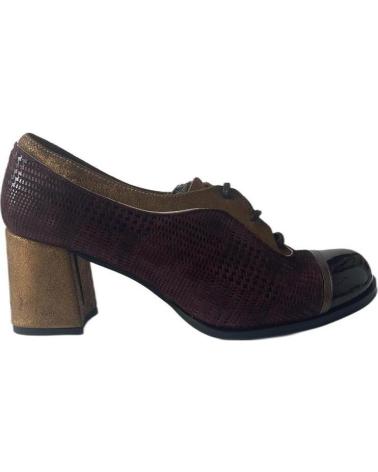 Zapatos de tacón de Mujer NEMONIC AMELIE 2227 BURDEOS MORADO