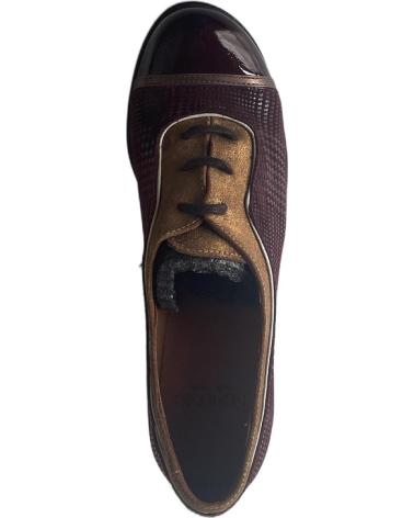 Zapatos de tacón de Mujer NEMONIC AMELIE 2227 BURDEOS MORADO
