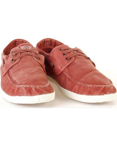 Zapatos-De-Hombre-NATURAL-WORLD-ZAPATILLAS-LONA-303E-BURDEOS-ROJO