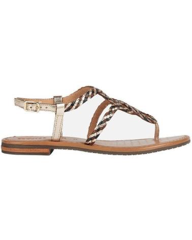 Sandali per Donna e Bambina GEOX SANDALIAS SOZY -NEGRO D35LXN ORO