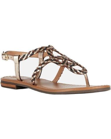 Sandali per Donna e Bambina GEOX SANDALIAS SOZY -NEGRO D35LXN ORO
