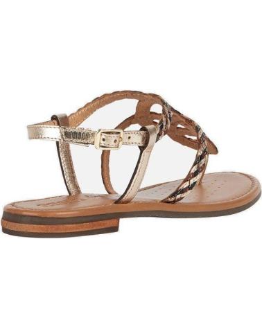 Sandali per Donna e Bambina GEOX SANDALIAS SOZY -NEGRO D35LXN ORO