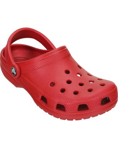 Woman and girl and boy Clogs CROCS CLASSIC 10001 PEPPER ROJO