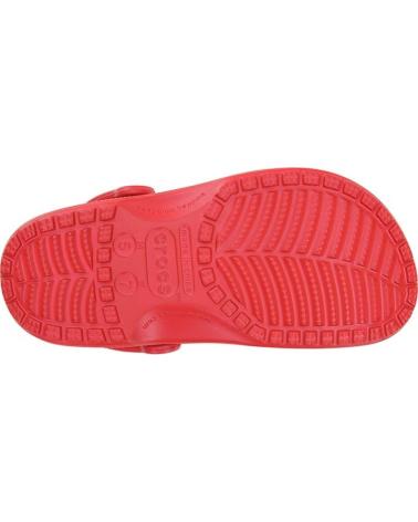 Woman and girl and boy Clogs CROCS CLASSIC 10001 PEPPER ROJO