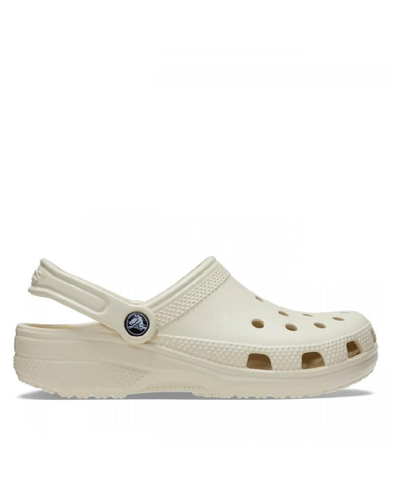 Woman and Man and girl and boy Clogs CROCS CLASSIC U 10001 BEIGE BLANCO