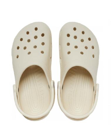 Woman and Man and girl and boy Clogs CROCS CLASSIC U 10001 BEIGE BLANCO