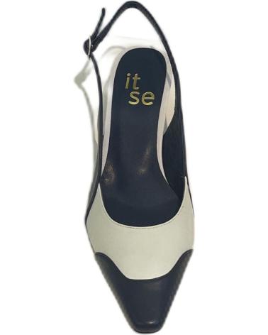 Zapatos de tacón per Donna ITSE LOUIS 34730 WHITE AZUL