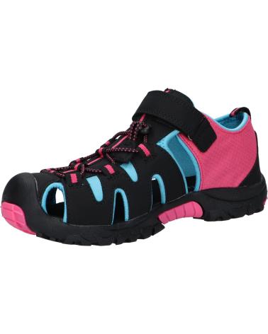 Sandalias de Mujer y Niña y Niño JOHN SMITH UWIN 23V NEGRO-FUCSIA