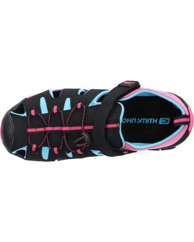 Sandalias de Mujer y Niña y Niño JOHN SMITH UWIN 23V NEGRO-FUCSIA