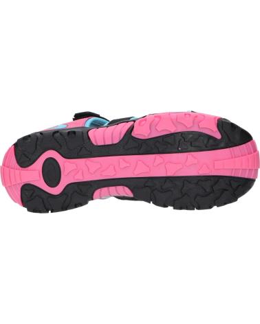 Sandalias de Mujer y Niña y Niño JOHN SMITH UWIN 23V NEGRO-FUCSIA