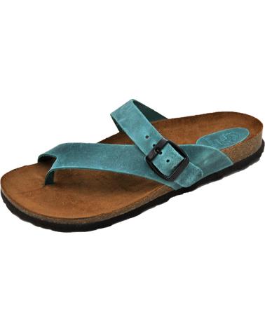 Zehansandalen für Damen INTERBIOS INTER-BIOS 7119 SANDALIA PIEL BIO DEDO MUJER JEANS