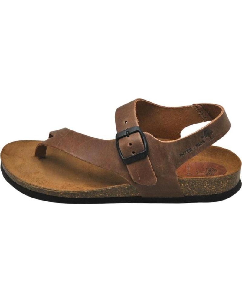 Sandalias de Mujer INTERBIOS INTER-BIOS 7162 SANDALIA PIEL BIO DEDO MUJER OURS