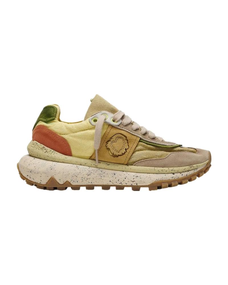 Sportivo per Donna SATORISAN ZAPATILLAS DHARMA LINEN PSYCODELIC KHAKI