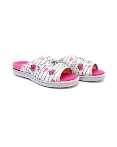 ZAPATILLAS DE CASA PLUMAFLEX CHINELA AMOROSOS GATO GATO