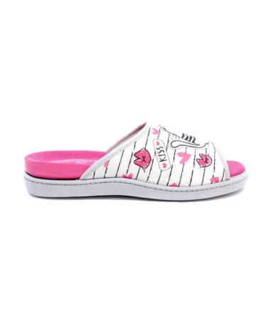ZAPATILLAS DE CASA PLUMAFLEX CHINELA AMOROSOS GATO GATO