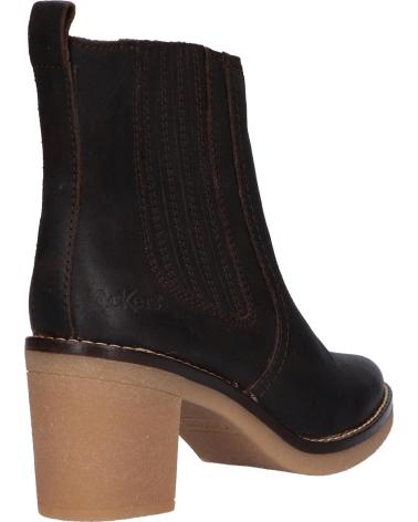 Botas de Mujer KICKERS 827970 AVERNY 92 MARRON FONCE
