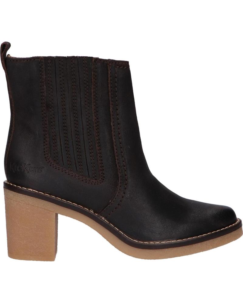 Botas de Mujer KICKERS 827970 AVERNY 92 MARRON FONCE