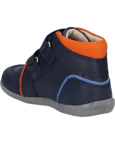 Bottines pour Garçon KICKERS 829640 BIBOY POWER 103 MARINE ORANGE