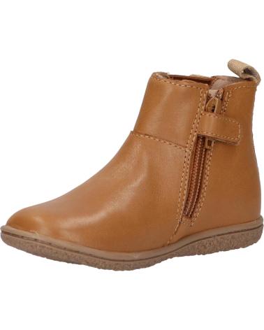 Botas de Menina KICKERS 830080 VETUDI 114 CAMEL OR METALLISE