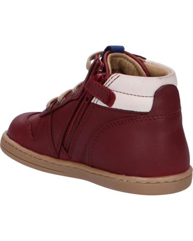 Stivali per Bambina e Bambino KICKERS 829890 TACKFLO 182 BORDEAUX BLANC BLEU