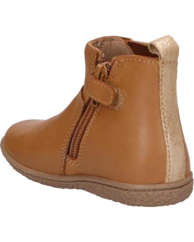Botas de Menina KICKERS 830080 VETUDI 114 CAMEL OR METALLISE