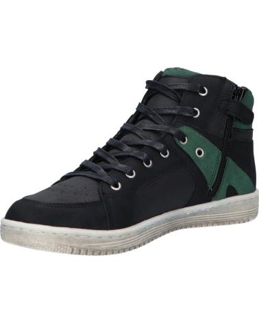 Botas de Niña y Niño KICKERS 739353 LOWELL 82 NOIR VERT