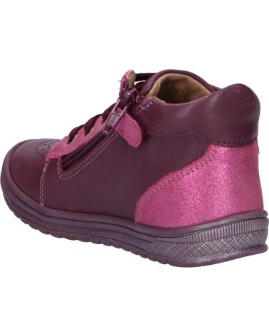Bottines pour Fille KICKERS 829930 BILOP 143 VIOLET FONCE METALLISE