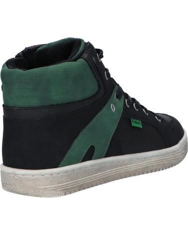 Botas de Niña y Niño KICKERS 739353 LOWELL 82 NOIR VERT