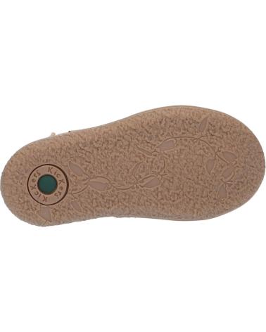 Botas de Menina KICKERS 830080 VETUDI 114 CAMEL OR METALLISE
