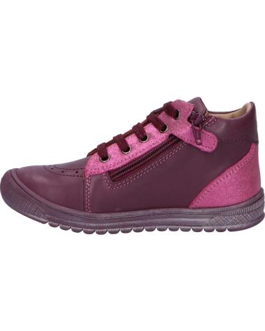 Bottines pour Fille KICKERS 829930 BILOP 143 VIOLET FONCE METALLISE