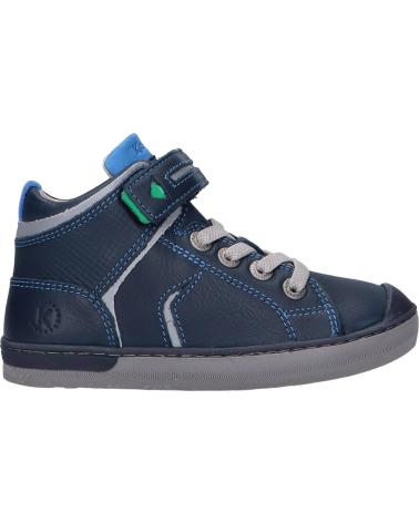 Bottes pour Garçon KICKERS 830090 IRELAS 103 MARINE BLEU