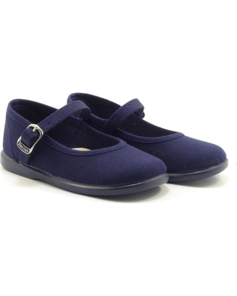 Zapatos de Niña BATILAS MERCEDITAS Y BAILARINAS MARINO