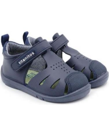 Sandalias de Niño TITANITOS B500 LATE190003 AZUL MARINO