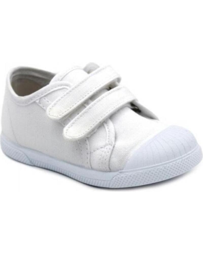 Zapatos de Niño BATILAS BAMBAS Y LONAS BLANCO