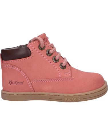 Stivaletti per Bambina KICKERS 537938 TACKLAND 131 ROSE CLAIR PERM