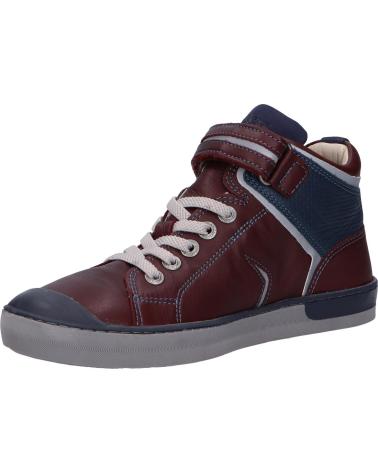 boy boots KICKERS 830090 IRELAS 93 MARRON FONCE MARINE