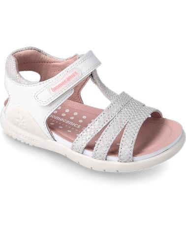 Sandali per Bambina BIOMECANICS SANDALIAS NINA MODELO 232247B COLOR BLANCO BLANCO BLANCO