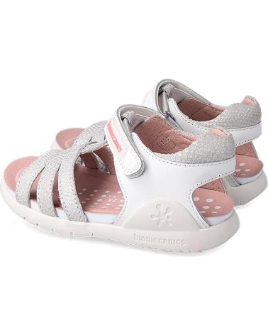 Sandali per Bambina BIOMECANICS SANDALIAS NINA MODELO 232247B COLOR BLANCO BLANCO BLANCO