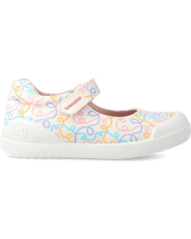 girl shoes BIOMECANICS MERCEDITA NINAS BLANCO PIQUE