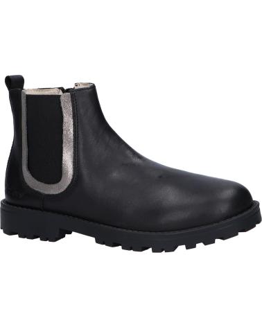 Stivali per Bambina KICKERS 830030 GROOKY 81 NOIR ARGENT