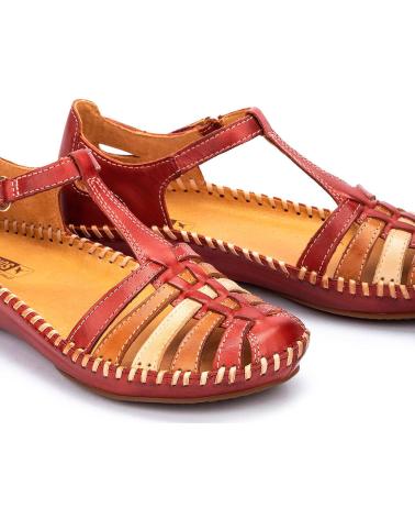Sandales pour Femme PIKOLINOS CUNAS 655-0843 BURDEOS ROJO